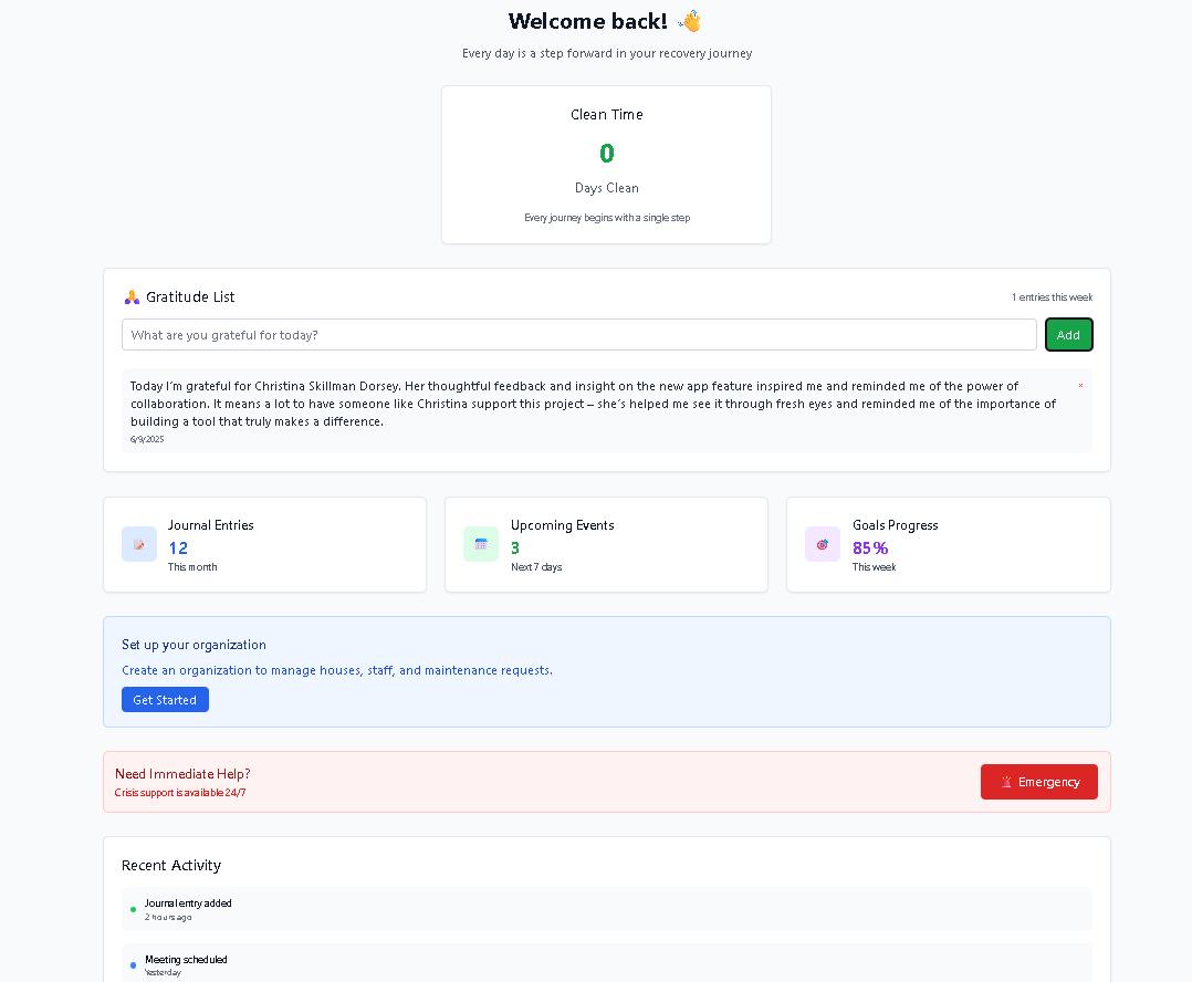 Recovery Connect Screenshot 2